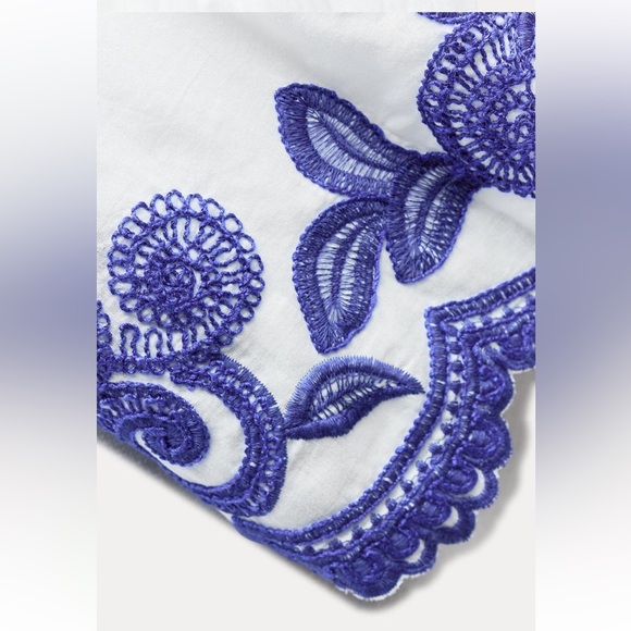 ZARA…contrast embroidered skirt ZW COLLECTION - Picture 5 of 13